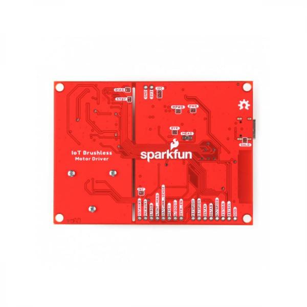 디바이스마트,MCU보드/전자키트 > 버튼/스위치/제어/RTC > 모터/모터컨트롤,SparkFun,SparkFun IoT Brushless Motor Driver (ESP32 WROOM, TMC6300) [ROB-22132],WiFi 및 Bluetooth 기능이 내장되어 있어 모든 3상 BLDC를 제어할 수 있음 / ESP32 마이크로컨트롤러 /  TMC6300 모터 드라이버