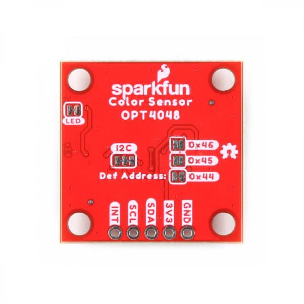 디바이스마트,MCU보드/전자키트 > 센서모듈 > 빛/조도/컬러/UV > 컬러/UV센서,SparkFun,SparkFun Tristimulus Color Sensor - OPT4048DTSR (Qwiic) [SEN-22638],OPT4048 고속, 고정밀 삼자극 XYZ 컬러 센서를 기반으로 제작 / 공급 전압 범위: 1.71-3.6V
