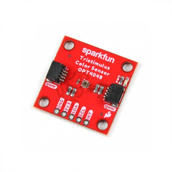 디바이스마트,MCU보드/전자키트 > 센서모듈 > 빛/조도/컬러/UV > 컬러/UV센서,SparkFun,SparkFun Tristimulus Color Sensor - OPT4048DTSR (Qwiic) [SEN-22638],OPT4048 고속, 고정밀 삼자극 XYZ 컬러 센서를 기반으로 제작 / 공급 전압 범위: 1.71-3.6V