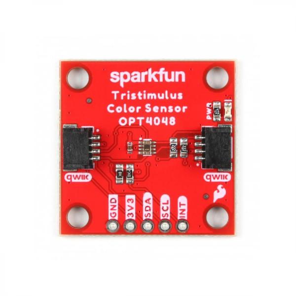 디바이스마트,MCU보드/전자키트 > 센서모듈 > 빛/조도/컬러/UV > 컬러/UV센서,SparkFun,SparkFun Tristimulus Color Sensor - OPT4048DTSR (Qwiic) [SEN-22638],OPT4048 고속, 고정밀 삼자극 XYZ 컬러 센서를 기반으로 제작 / 공급 전압 범위: 1.71-3.6V