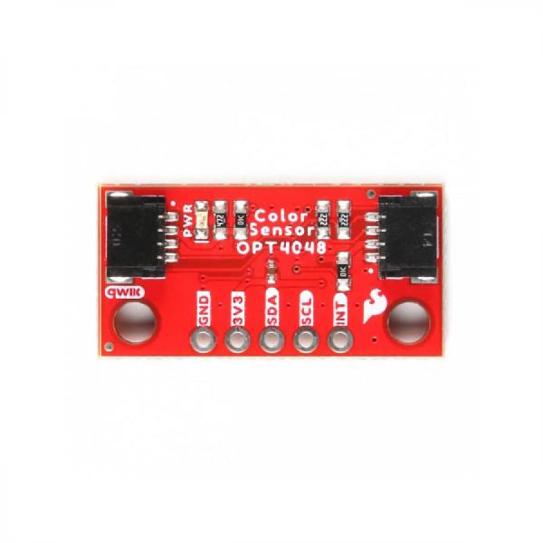디바이스마트,MCU보드/전자키트 > 센서모듈 > 빛/조도/컬러/UV > 컬러/UV센서,SparkFun,SparkFun Mini Tristimulus Color Sensor - OPT4048DTSR (Qwiic) [SEN-22639],OPT4048 고속, 고정밀 삼자극 XYZ 컬러 센서를 기반으로 제작 / 단일 칩 고해상도 컬러 센서 내장 / 공급 전압 범위: 1.71-3.6V