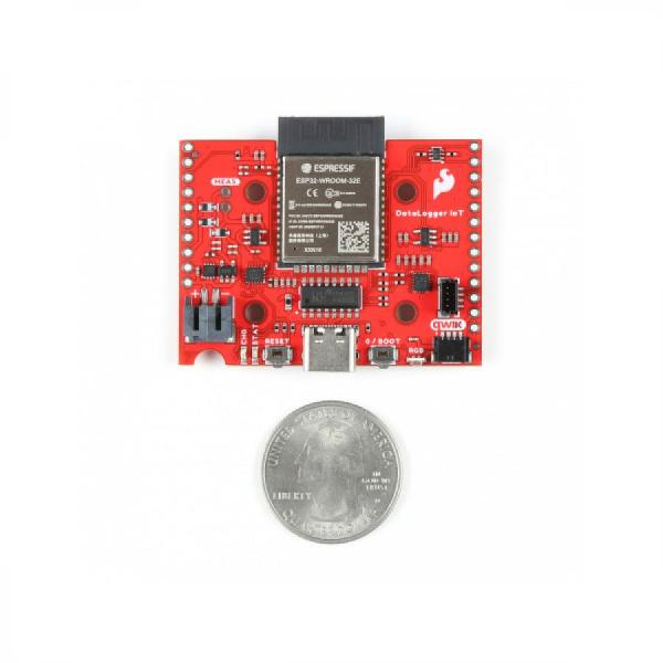 디바이스마트,MCU보드/전자키트 > 센서모듈 > 라이다/거리/초음파/라인 > 거리/근접센서,SparkFun,SparkFun DataLogger IoT [DEV-22462],GPS와 다양한 압력, 습도 및 거리 센서를 자동으로 기록 / 단 한 줄의 코드도 작성하지 않고 모든 작업을 수행 / Qwiic 센서를 자동으로 감지, 구성 및 기록