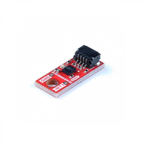 디바이스마트,MCU보드/전자키트 > 센서모듈 > 가속도/자이로/지자기센서 > 통합 6축,SparkFun,SparkFun Micro 6DoF IMU - ISM330DHCX (Qwiic) [SEN-20176],크기 : 0.75인치 / 0.30인치씩 STMicroelectronics의 ISM330DHCX를 갖춘 센서 / 공급 전압: 1.71~3.6V