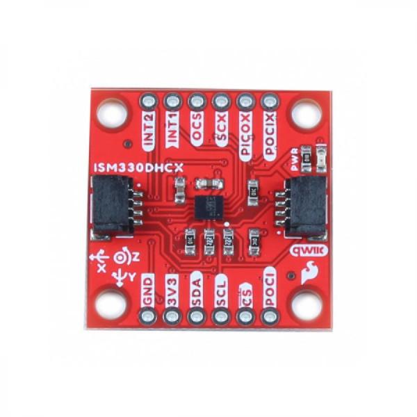 디바이스마트,MCU보드/전자키트 > 센서모듈 > 가속도/자이로/지자기센서 > 통합 6축,SparkFun,SparkFun 6DoF IMU Breakout - ISM330DHCX (Qwiic) [SEN-19764],1인치씩 STMicroelectronics의 ISM330DHCX를 갖춘 브레이크아웃 / 공급 전압: 1.71~3.6V
