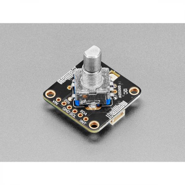 디바이스마트,MCU보드/전자키트 > 버튼/스위치/제어/RTC > 엔코더/가변저항,Adafruit,Adafruit I2C Stemma QT Rotary Encoder Breakout with Encoder - STEMMA QT / Qwiic [ada-5880],I2C 통신 / 3~5V DC로 전원을 공급한 다음 3 또는 5V 로직 I2C 데이터를 사용