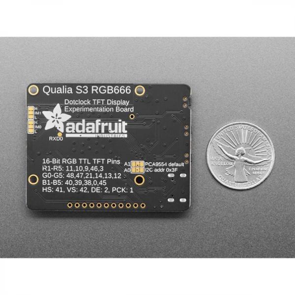 디바이스마트,MCU보드/전자키트 > 디스플레이 > 디머/컨트롤러/드라이버,Adafruit,Adafruit Qualia ESP32-S3 for TTL RGB-666 Displays [ada-5800],다양한 디스플레이 크기 / 충분한 PSRAM을 갖춘 최초의 저가형 마이크로 컨트롤러