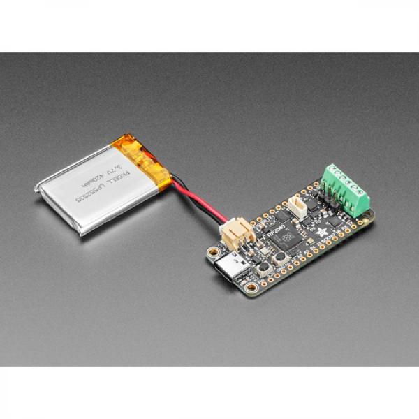 디바이스마트,MCU보드/전자키트 > 음악/앰프/녹음 > 앰프/증폭,Adafruit,Adafruit RP2040 Prop-Maker Feather with I2S Audio Amplifier [ada-5768],최대 3W의 4~8Ω 스피커를 구동 / 크기 : 52.1mm x 22.8mm x 12.2mm