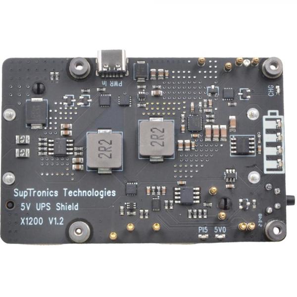 디바이스마트,오픈소스/코딩교육 > 라즈베리파이 > 라즈베리파이 확장보드/HAT,Suptronics,라즈베리파이5 18650 UPS 5V 5A  충전 모듈 [X1200 v1.2],라즈베리파이5용 18650 UPS 모듈 / 5V 5A 출력 / 배터리 충전 기능 내장 / USB C 타입 / 커넥터 : XH2.54 2핀 / 배터리 추천 : 10889448