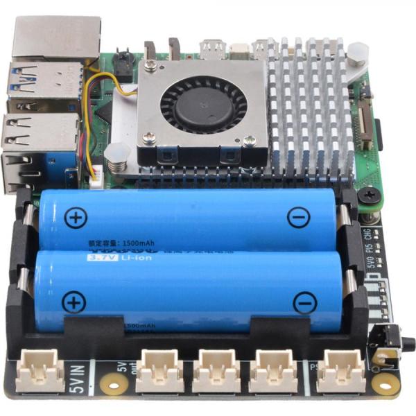 디바이스마트,오픈소스/코딩교육 > 라즈베리파이 > 라즈베리파이 확장보드/HAT,Suptronics,라즈베리파이5 18650 UPS 5V 5A  충전 모듈 [X1201 v1.1],라즈베리파이5용 18650 UPS 모듈 / 5V 5A 출력 / 배터리 충전 기능 내장 / USB C 타입 / 커넥터 : XH2.54 2핀 / 배터리 추천 : 10889448