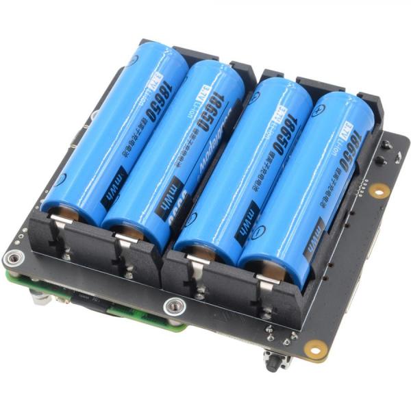 디바이스마트,오픈소스/코딩교육 > 라즈베리파이 > 라즈베리파이 확장보드/HAT,Suptronics,라즈베리파이5 18650 UPS 5V 5A  듀얼 충전 모듈 [X1202 v1.1],라즈베리파이5용 18650 UPS 모듈 / 5V 5A 출력 / 배터리 충전 기능 내장 / USB C 타입 / 커넥터 : XH2.54 2핀 / 듀얼 / USB2.0 A형 전원 출력 소켓 x2 / 배터리 추천 : 10889448