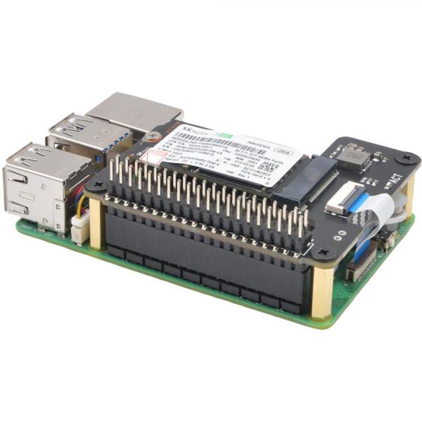 디바이스마트,오픈소스/코딩교육 > 라즈베리파이 > 라즈베리파이 확장보드/HAT,Suptronics,라즈베리파이5 PCle M.2 2242 2230 NVMe 미니 상판  [X1000],라즈베리파이5 호환 PCle NVMe 상판 / 2242 2230 사이즈 / SSD 부팅 / 65mm x 56mm / 3.3V