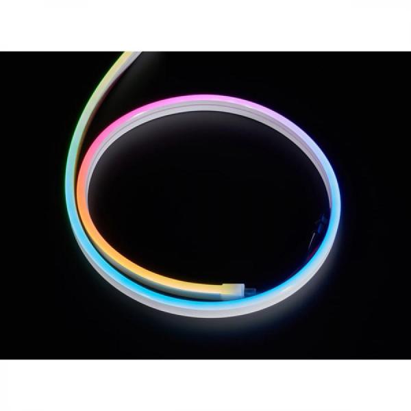 디바이스마트,LED/LCD > LED 인테리어조명 > LED 스트립,Adafruit,Adafruit Neon-like NeoPixel Strip - RGBW Cool White - 144 LED/m - 5V - 1 meter [ada-5861],미터당 144개의 LED / 작동 전압 : 5V / 길이 : 1m