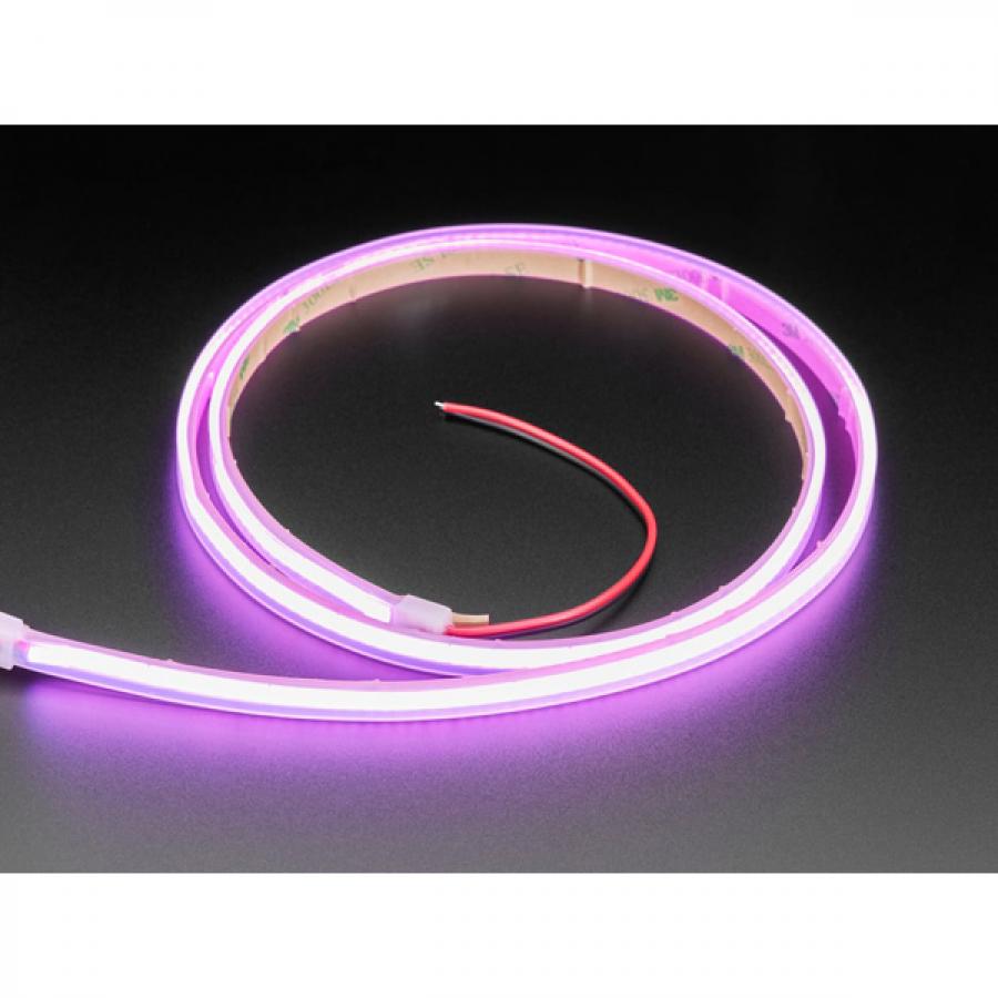 Ultra Flexible 5V Pink LED Strip - 320 LEDs per meter - 1 meter [ada-5850]