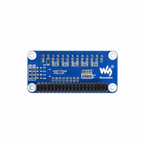 디바이스마트,오픈소스/코딩교육 > 라즈베리파이 > 라즈베리파이 확장보드/HAT,Cyrton,10-Channel 32-bit ADC HAT for Raspberry Pi [HAT-ADC-1032],Raspberry Pi 2/3/4/Zero 및 Jetson Nano B01 4GB 개발 키트와 함께 사용 가능 / 입력 전압 범위 : 2.5V, 5V / ADS1263 칩 채택 /  38.4kSPS 최대 샘플링 속도