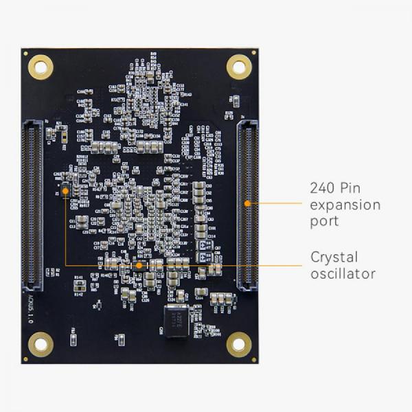 디바이스마트,MCU보드/전자키트 > 프로세서/개발보드 > FPGA,ALINX,AMD Xilinx Kintex UltraScale+ FPGA Core Board EVB & Kits SOM PCIE3.0 GTY XCKU3P [ACKU3],Xilinx Kintex UltraScale+ FPGA SOM 모듈/ PCIe 3.0, GTY 28Gb/s x16 트랜시버, 산업용 등급 / Logic Cells : 356K / Flip-Flops : 325K / LUTs : 163K / Memory : 2GB DDR4 32bit，64MB QSPI FLASH