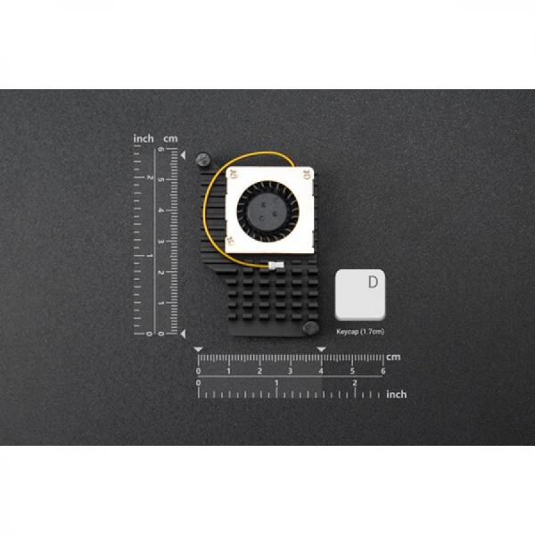 디바이스마트,오픈소스/코딩교육 > 라즈베리파이 > 아답터/방열판/OS/기타,DFROBOT,라즈베리파이 알루미늄 합금 Cooling Fan [FIT0980],Raspberry Pi 5 전용 / Raspberry Pi 5 SBC의 온도에 따라 팬 속도를 자동으로 조정 / 크기: 65×45×18mm