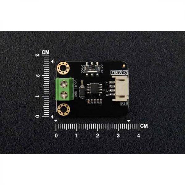디바이스마트,MCU보드/전자키트 > 전원/신호/저장/응용 > ADC/DAC,DFROBOT,Gravity: GP8512 1채널 I2C 15bit DAC 모듈 [DFR1035],I2C 통신 / 1채널 DAC 모듈 / 작동 전압: 3.3~5V / 해상도: 15비트 / 칩 유형: GP8512