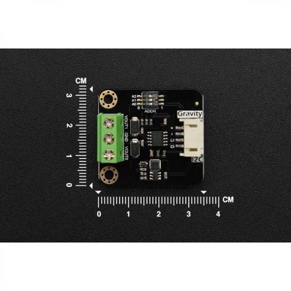 디바이스마트,MCU보드/전자키트 > 전원/신호/저장/응용 > ADC/DAC,DFROBOT,Gravity: GP8413 2채널 I2C 15bit DAC 모듈 [DFR1073],I2C 통신 / 2채널 DAC 모듈 / 작동 전압: 3.3~5V / 해상도: 15비트 / 칩 유형: GP8413
