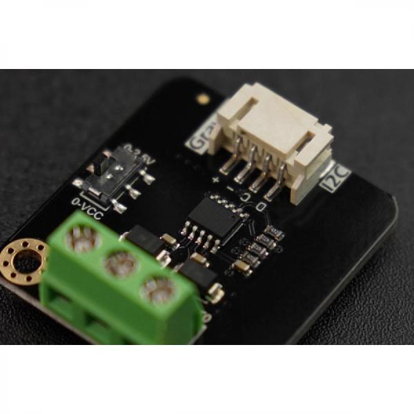 디바이스마트,MCU보드/전자키트 > 전원/신호/저장/응용 > ADC/DAC,DFROBOT,Gravity: GP8503 2채널 I2C 12bit DAC 모듈 [DFR1034],I2C 통신 / 2채널 DAC 모듈 / 작동 전압: 3.3~5V / 해상도: 12비트 / 칩 유형: GP8503