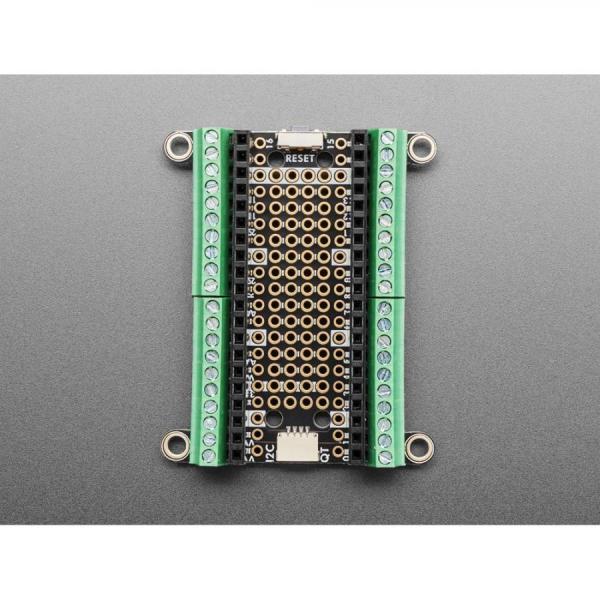 디바이스마트,오픈소스/코딩교육 > 라즈베리파이 > 라즈베리파이 확장보드/HAT,Adafruit,Adafruit Terminal PiCowbell for Pico with Pre-Soldered Sockets - Reset Button & STEMMA QT [ada-5907],PiCowbell Proto /  Raspberry Pi Pico 및 Pico W 지원 / 납땜된 헤더 포함o