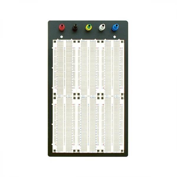 디바이스마트,커넥터/PCB > PCB기판/관련상품 > 브레드보드,PJP,브레드보드 19115,납땜없는 브레드 보드 w/ 2.54mm 피치 + 5개의 바인딩 포스트가 있는 3,330개의 접점