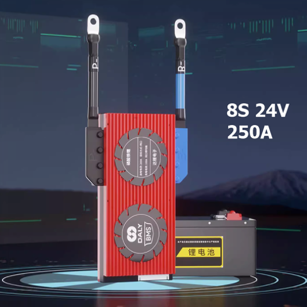 디바이스마트,전원/파워/배터리 > 배터리/배터리홀더 > 배터리패킹 용품 > 보호회로,DALY,DALY 하드웨어 BMS LiFePO4 8S 24V 250A  [TSC-BMS13],8S 24V 250A LiFePO4 / 사이즈:130*221*32mm / 방수, 먼지방지, 충격방지, 우수한 방열, 과충전방지, 과방전방지, 과전류방지, 단락보호, 밸런스 보호, 정전기방지