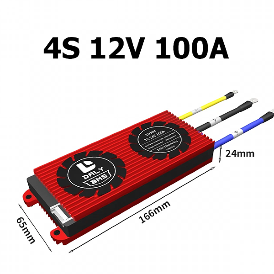 LiFePO4 4S 12V 100A 분리형 BMS [TSC-BMS38]