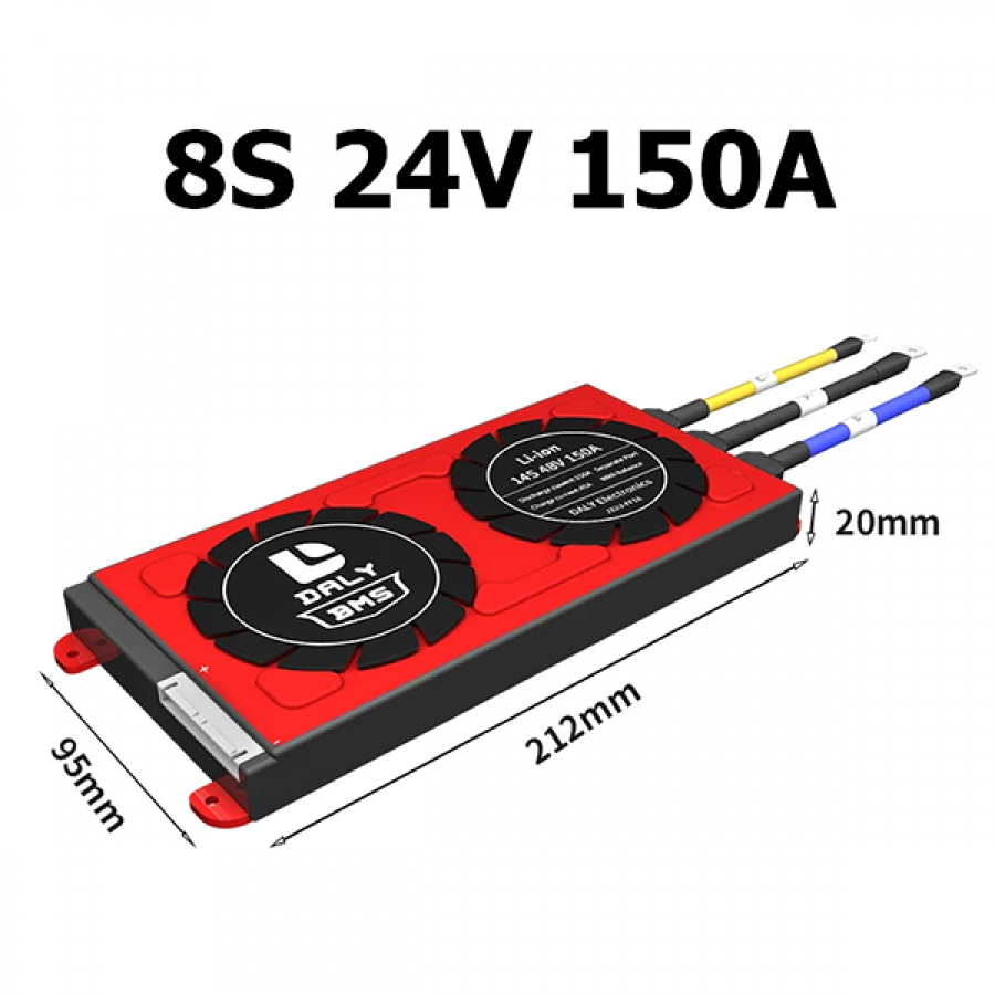 LiFePO4 8S 24V 150A 분리형 BMS [TSC-BMS46]