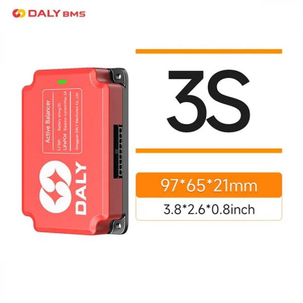 디바이스마트,전원/파워/배터리 > 배터리/배터리홀더 > 배터리패킹 용품 > 보호회로,DALY,LiFePO4 5A 액티브 밸런싱 모듈 3S [TSC-BMS52],LiFePO4 / 5A 액티브 밸런싱 모듈 / 3S / 사이즈 : 97*65*21mm