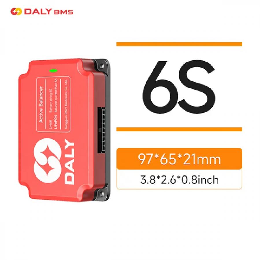 LiFePO4 5A 액티브 밸런싱 모듈 6S [TSC-BMS54]