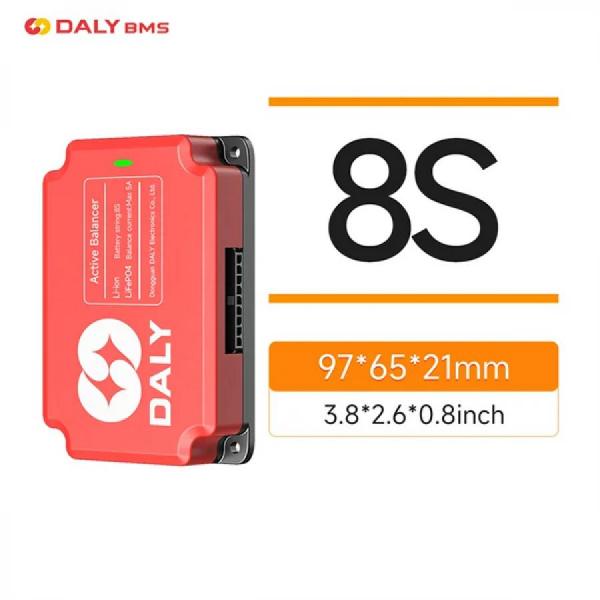 디바이스마트,전원/파워/배터리 > 배터리/배터리홀더 > 배터리패킹 용품 > 보호회로,DALY,LiFePO4 5A 액티브 밸런싱 모듈 8S [TSC-BMS56],LiFePO4 / 5A 액티브 밸런싱 모듈 / 8S / 사이즈 : 97*65*21mm
