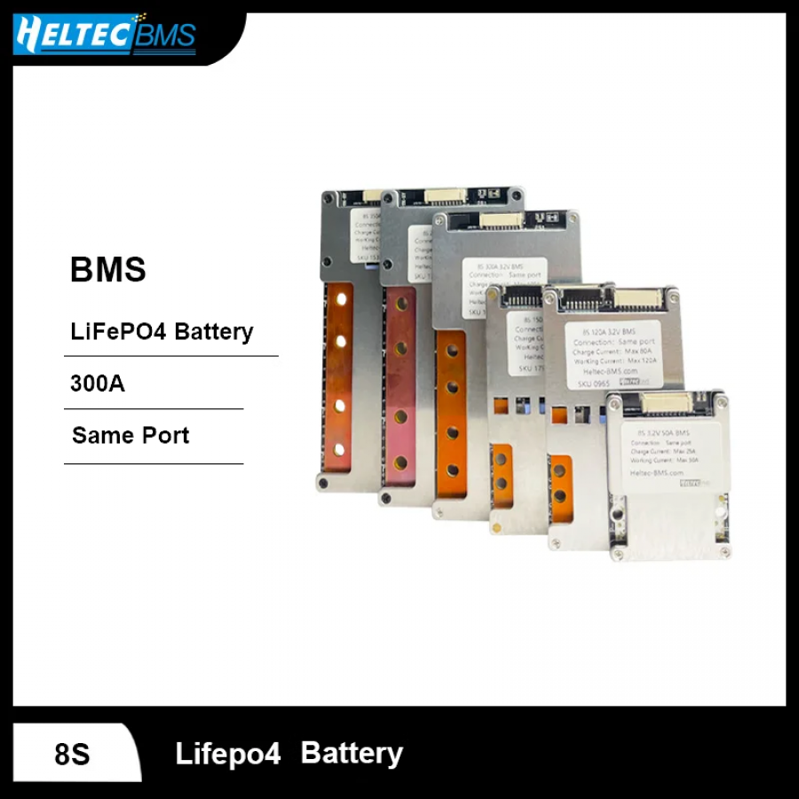 Heltec 리튬 인산철 배터리 8S 300A 보호 회로 [TSC-BMS110]