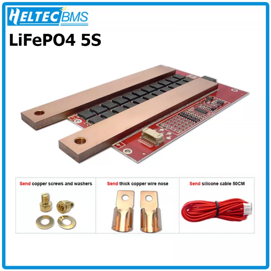 Heltec 리튬 인산철 5S 460A 배터리 보호 모듈 [TSC-BMS127]