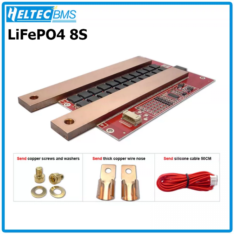 Heltec 리튬 인산철 8S 460A 배터리 보호 모듈 [TSC-BMS128]