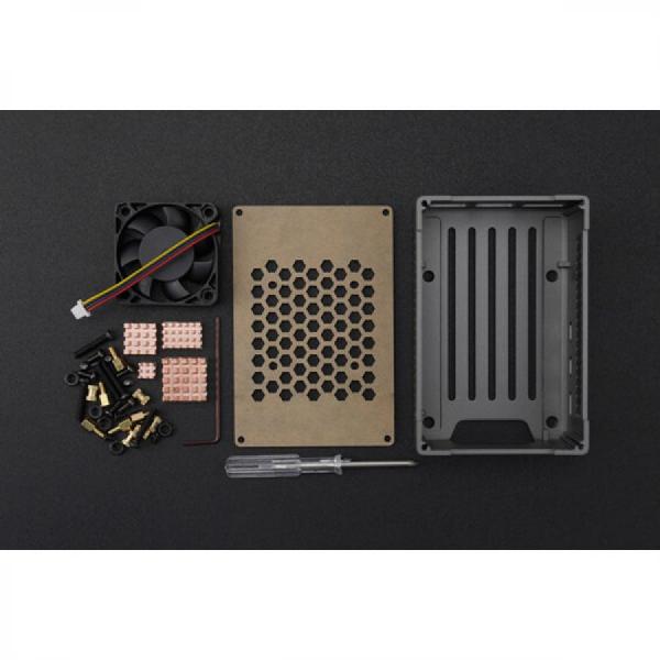 디바이스마트,오픈소스/코딩교육 > 라즈베리파이 > 라즈베리파이 케이스,DFROBOT,라즈베리파이5 싱글 보드 컴퓨터용 알루미늄 케이스 [FIT0962],라즈베리파이5 전용 금속 알루미늄 방열 키트 /  경량 구조와 높은 강도 제공 / 마더보드 보호 및 효율적인 열 방출 보장