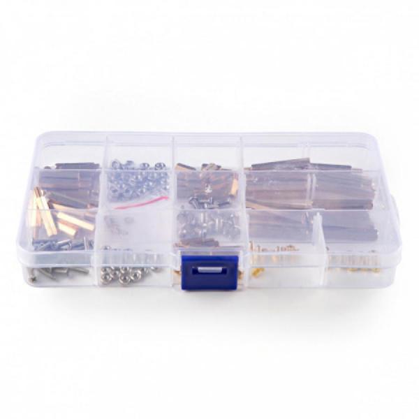 디바이스마트,커넥터/PCB > PCB기판/관련상품 > 서포트 > PCB 서포트 키트,SparkFun,Standoff Kit - 210 Piece [KIT-24115],210피스 황동 키트