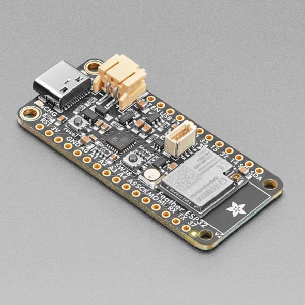디바이스마트,오픈소스/코딩교육 > 아두이노 > 아두이노 호환보드,Adafruit,Adafruit ESP32 Feather V2 w.FL Antenna - 8MB Flash + 2 MB PSRAM - STEMMA QT [ada-5438],ESP32 WROOM /  240MHz Xtensa® 프로세서 / MHF3/IPEX3/w.FL 안테나 / WiFi 및 블루투스 지원 / 8MB 플래시와 2MB PSRAM / STEMMA QT 포트 / USB Type C