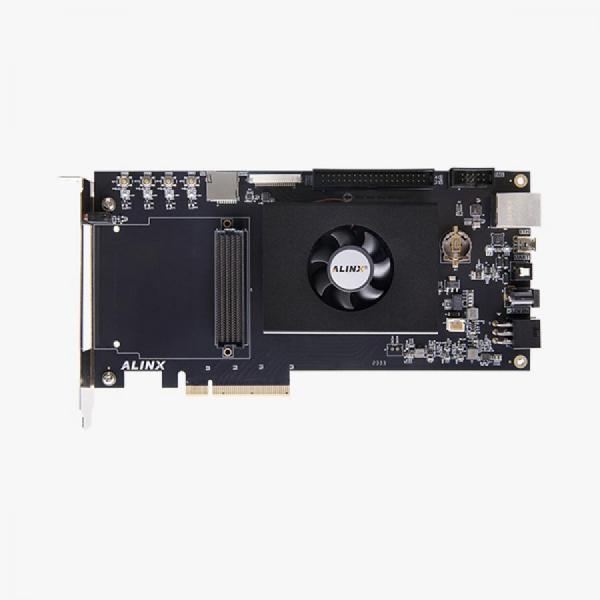 디바이스마트,MCU보드/전자키트 > 프로세서/개발보드 > FPGA,ALINX,AMD Xilinx Kintex UltraScale+ FPGA Development EVB & Kits PCIE3.0 GTY XCKU3P [AXKU3],Xilinx Kintex UltraScale+ FPGA 하이엔드 개발 보드 / PCIe 3.0, GTY 28Gb/s, FMC HPC 확장 포트 / Logic Cells : 356K / Flip-Flops : 325K / LUTs : 163K / Memory : 2GB DDR4 32bit，64MB QSPI FLASH