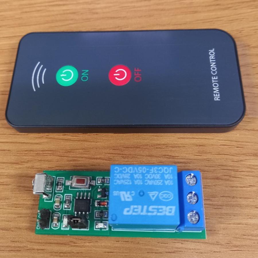 적외선(Ir) 컨트롤 리모컨 스위치 (송신기+수신기) (NC-IRRLY1)