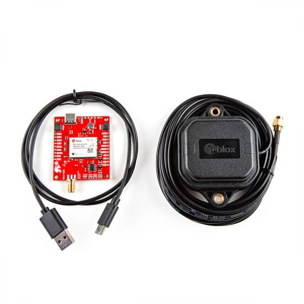 디바이스마트,MCU보드/전자키트 > 통신/네트워크 > GNSS/GPS > 일반용 GPS 모듈,SparkFun,SparkFun GPS-RTK Dead Reckoning Kit (SMA) [KIT-23452],ZED-F9R / 정밀 센서 융합 GPS 보드 / u-blox의 ADR 기술 활용 / 최대 탐색 속도: 최대 30Hz