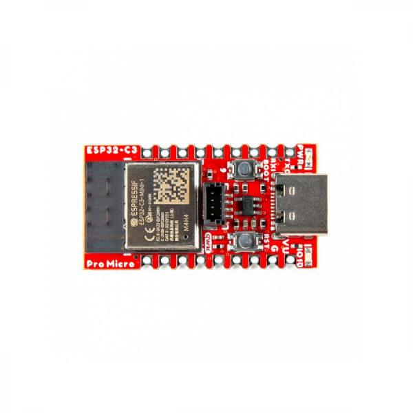 디바이스마트,오픈소스/코딩교육 > 아두이노 > 아두이노 호환보드,SparkFun,SparkFun Pro Micro - ESP32-C3 [DEV-23484],400KB SRAM / 160MHz 클럭 / 작동 전압 : 3.0 ~ 3.6V