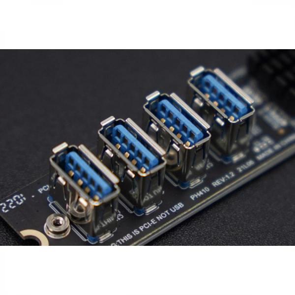 디바이스마트,오픈소스/코딩교육 > 라떼판다/비글본/기타,DFROBOT,M.2 M 키 - PCIex4 확장보드(LattePanda Sigma 호환) [FIT0971],플러그 앤 플레이 / 합금 방열판 장착 / 4개의 PCIe 인터페이스 / 작동 온도: 0°C~55°C / 크기: 22*80mm