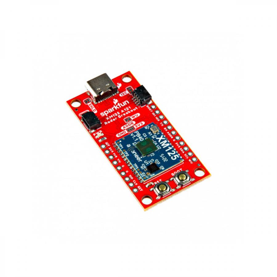 Sparkfun's Pulsed Coherent Radar Sensor Features Acconeer XM125 60 GHz Module Works Through Walls 20 Meter Range