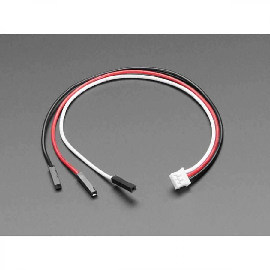 STEMMA JST PH 2mm 3-Pin to Female Socket Cable - 200mm [ada-3894]
