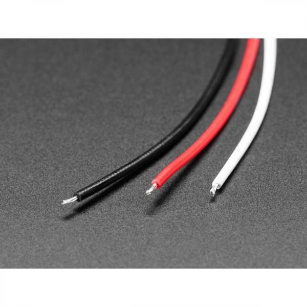 디바이스마트,케이블/전선 > 점퍼/하네스/악어/바나나 > 점퍼 와이어/케이블,Adafruit,JST PH 2mm 3-Pin Socket to Color Coded Cable - 200mm [ada-4046],JST PH 3핀 케이블 소켓을 3개의 개별 주석 전선으로 변경 가능 / 길이 : 200mm