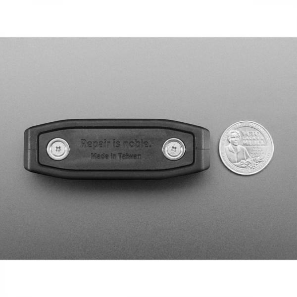 디바이스마트,케이블/전선 > 케이블악세사리/툴 > 케이블 작업용 툴 > 인두기/인두스탠드/기타,Adafruit,iFixit Soldering Splint - Portable Helping Hand [ada-5910],0.1mm에서 4mm까지의 와이어 고정 / 실리콘 기반 내열 재료로 제작 / 자석 부착 베이스 장착