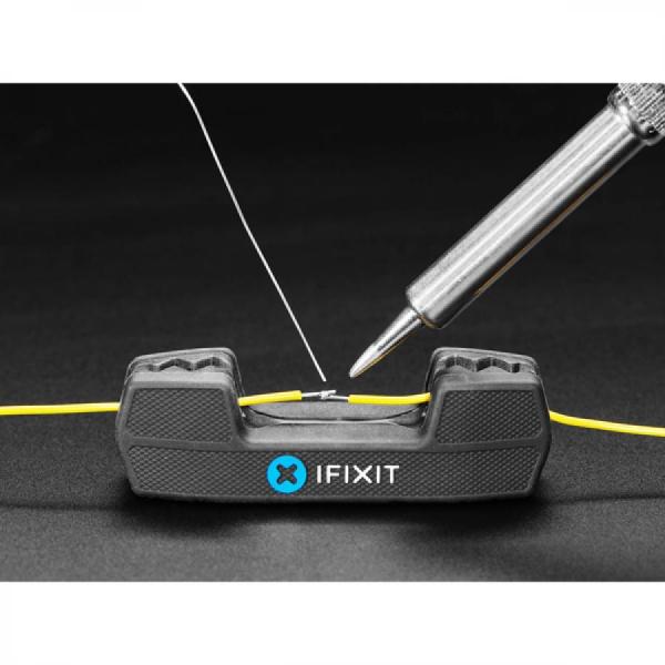 디바이스마트,케이블/전선 > 케이블악세사리/툴 > 케이블 작업용 툴 > 인두기/인두스탠드/기타,Adafruit,iFixit Soldering Splint - Portable Helping Hand [ada-5910],0.1mm에서 4mm까지의 와이어 고정 / 실리콘 기반 내열 재료로 제작 / 자석 부착 베이스 장착