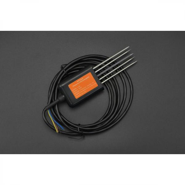 디바이스마트,MCU보드/전자키트 > 센서모듈 > 온도/습도 > 토양수분(토양습도)센서,DFROBOT,Arrduino  RS485 MODBUS-RTU 토양 온도, 습도 및 pH 센서(IP68, 5-30V) [SEN0602],전원 전압: DC 5-30V / 작동 온도: -20°C~+60°C /  Arduino UNO R3 및 TTL-RS485 확장 보드와 사용 가능 / 보호 수준 : IP68 / 길이 : 2m