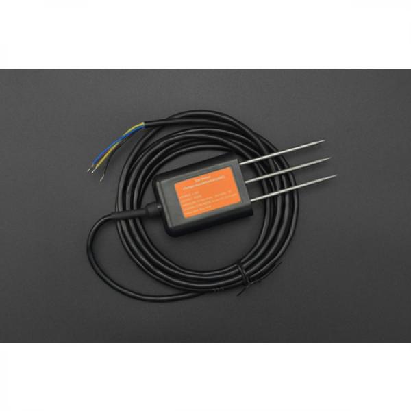 디바이스마트,MCU보드/전자키트 > 센서모듈 > 온도/습도 > 토양수분(토양습도)센서,DFROBOT,Arduino RS485 MODBUS-RTU 토양 온도, 수분 및 EC 센서(IP68, 5-30V) [SEN0601],전원 전압: DC 5-30V / 작동 온도: -40°C~+60°C /  Arduino UNO R3 및 TTL-RS485 확장 보드와 사용 가능 / 보호 수준 : IP68 / 길이 : 2m