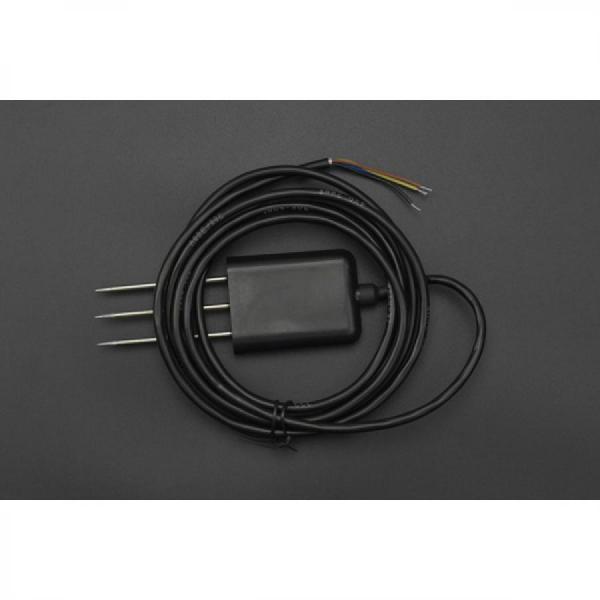 디바이스마트,MCU보드/전자키트 > 센서모듈 > 온도/습도 > 토양수분(토양습도)센서,DFROBOT,Arduino RS485 MODBUS-RTU 토양 온도, 수분 및 EC 센서(IP68, 5-30V) [SEN0601],전원 전압: DC 5-30V / 작동 온도: -40°C~+60°C /  Arduino UNO R3 및 TTL-RS485 확장 보드와 사용 가능 / 보호 수준 : IP68 / 길이 : 2m